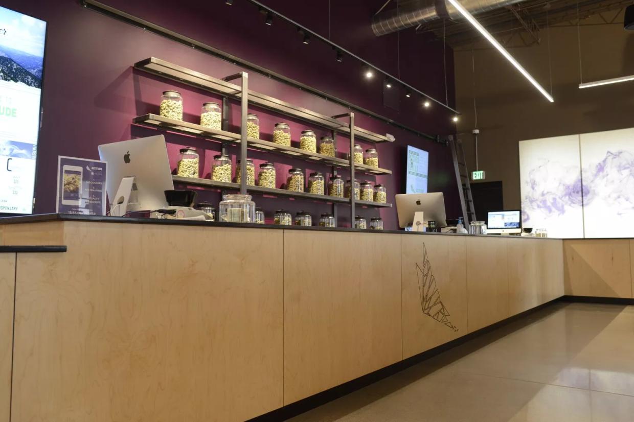 Altitude the Dispensary, a recreational marijuana store in Aurora.
