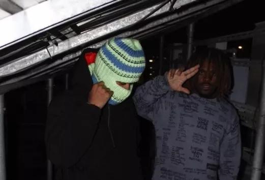 two men on a train