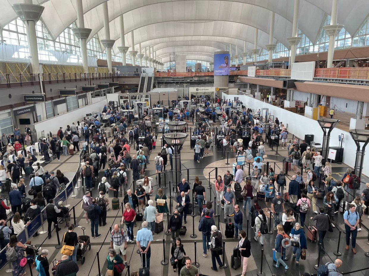 TSA Testing Facial Recognition at Denver International Airport