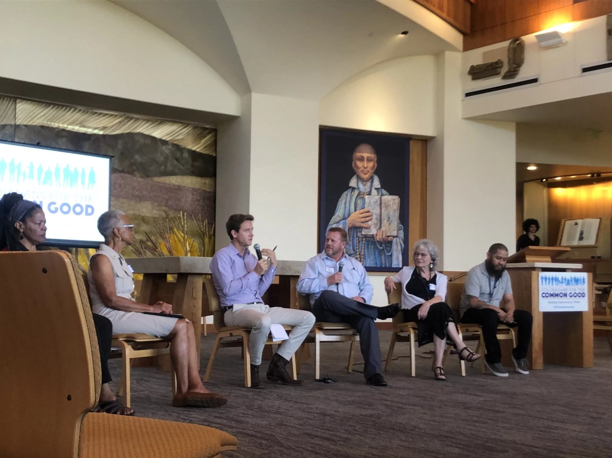 Mike Johnston Commits to Calling Out Wage Thieves, Other Issues at Community Forum