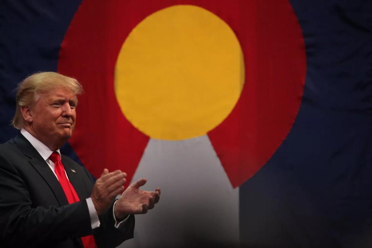 donald trump colorado flag