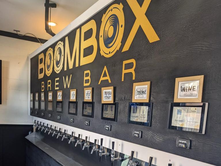 beer tap wall