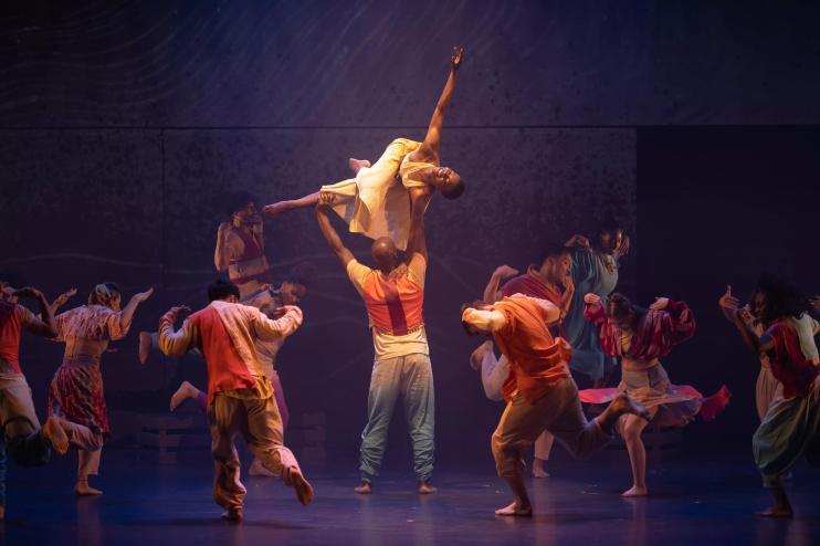 dancers on stage