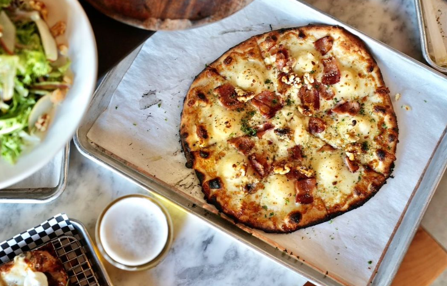 a pizza