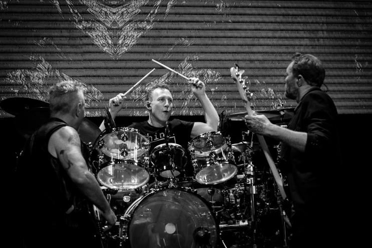 drummer on stage