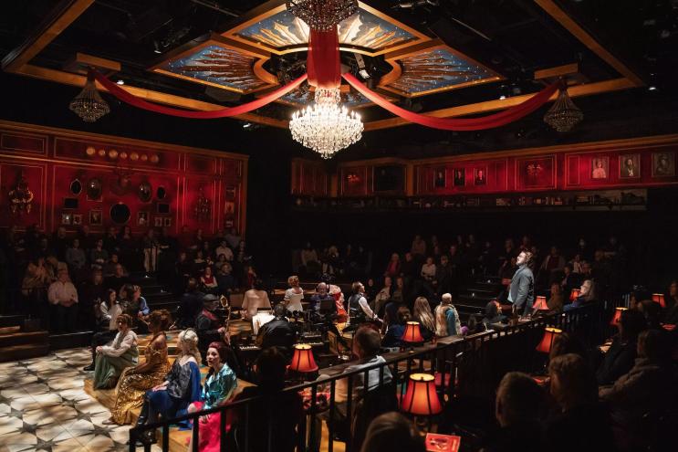 interior of a theater