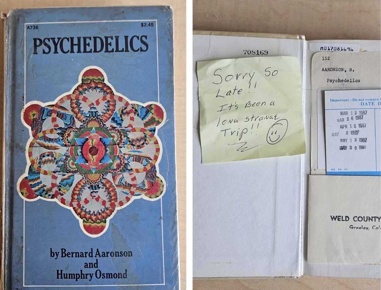 After a “Long, Strange Trip,” <i>Psychedelics </i>Returned to Library More Than 36 Years Late