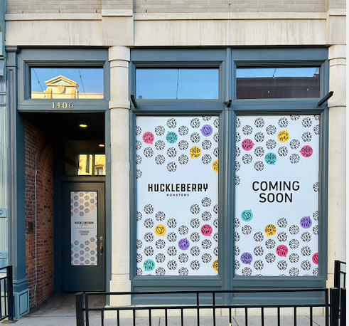 storefront of coffee company