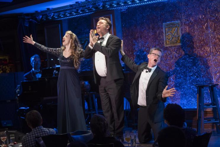 actors on stage