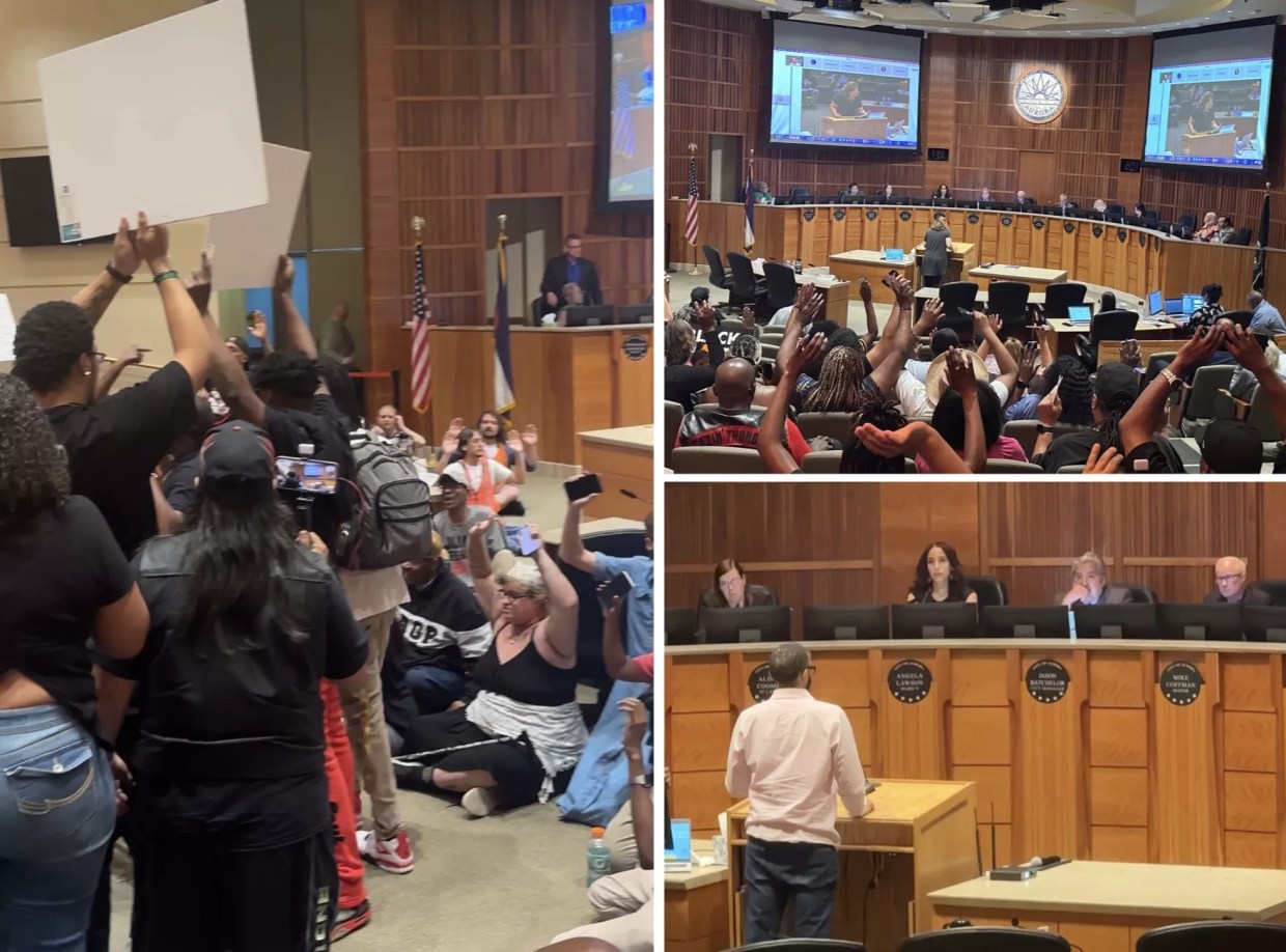 Protesters Take Over Aurora City Council Meeting, Spar with Mayor Over Police Shooting of Kilyn Lewis