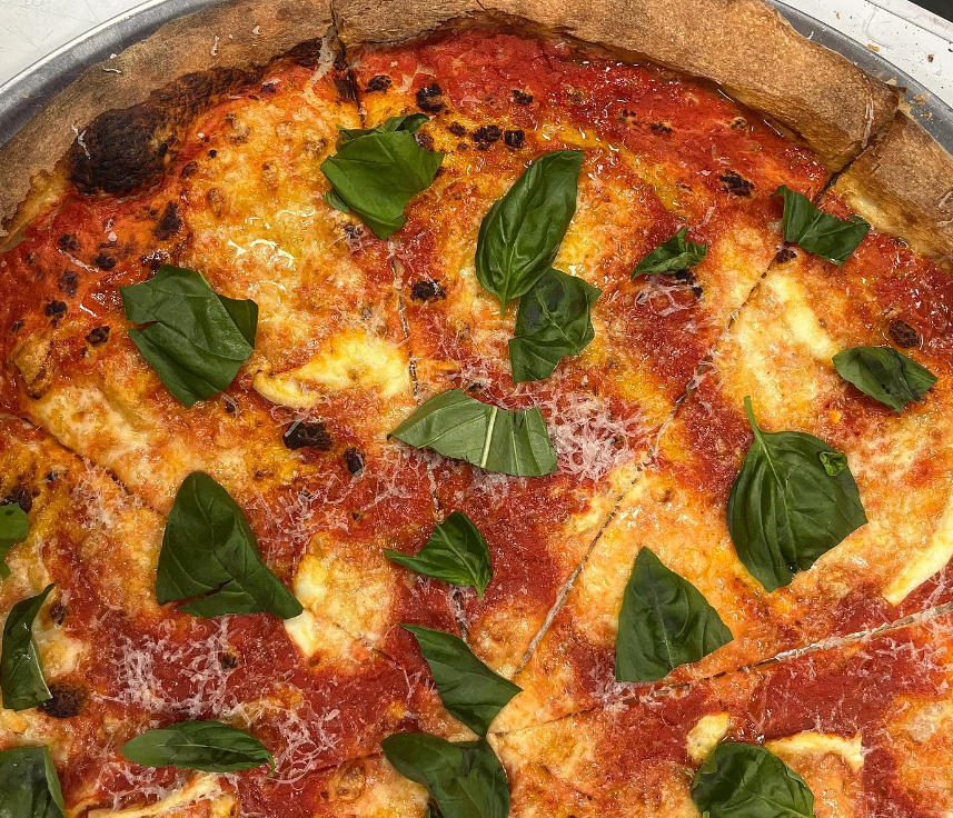a pizza