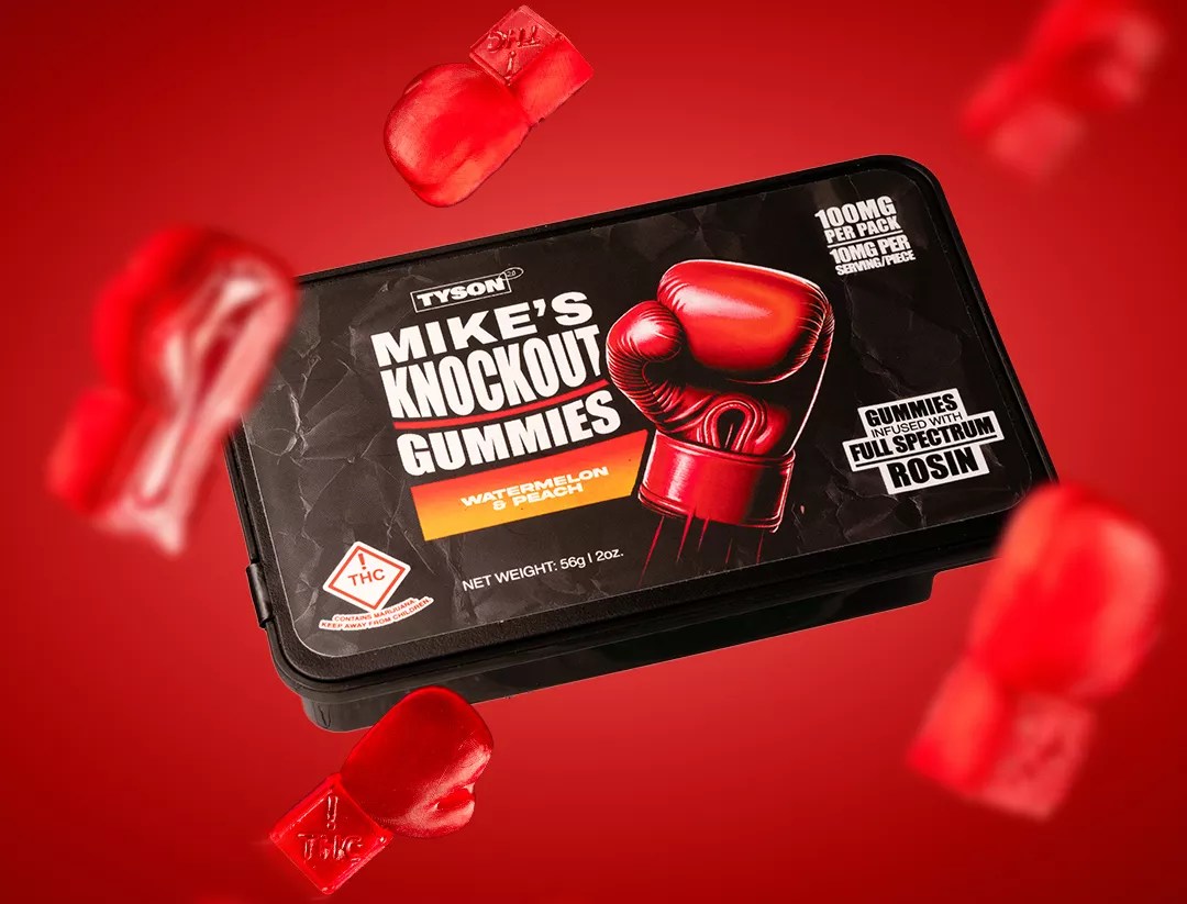 Colorado Banned His Ear-Shaped Edibles, but Mike Tyson Returns With Boxing Gloves