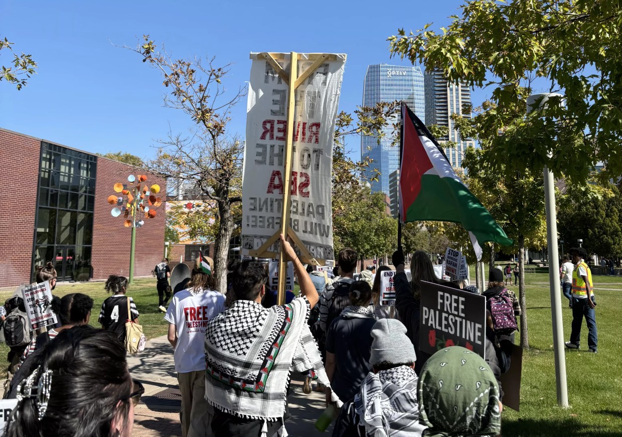 Pro-Palestine Protests Return to Auraria Campus