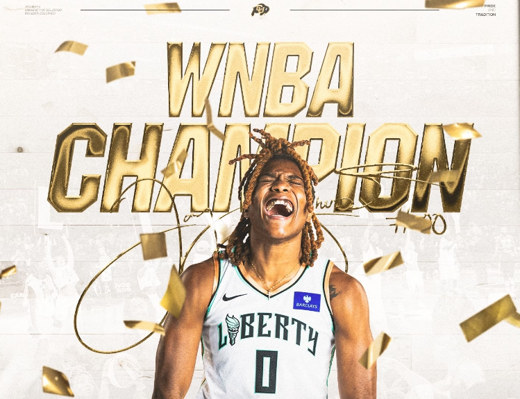 University of Colorado’s Jaylyn Sherrod Became a WNBA Champion on Her Birthday