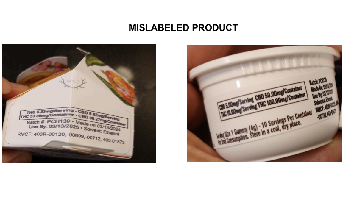 Cannabis Edibles Flagged for Mislabeling in Colorado