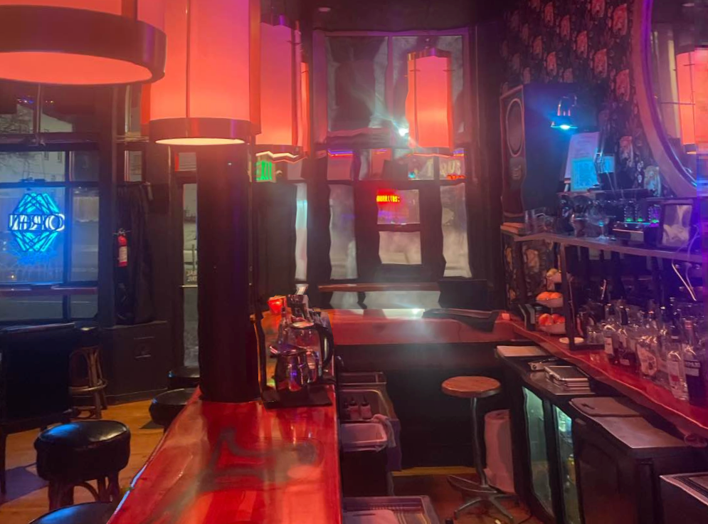 The interior of Federal Coffee