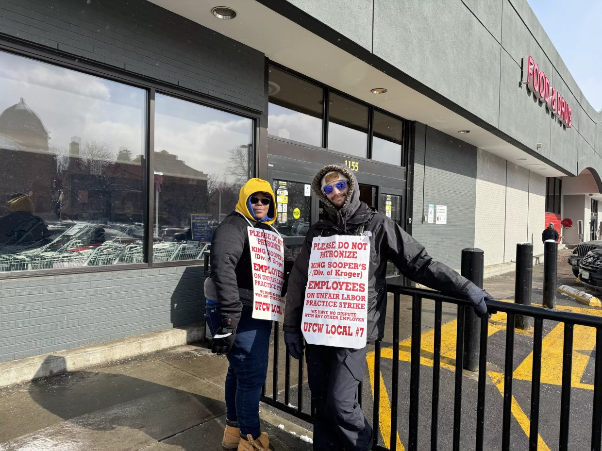 King Soopers Workers Continue Strike Despite Freezing Temps, Kroger Lawsuit