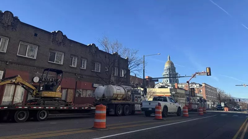 street construction in denver