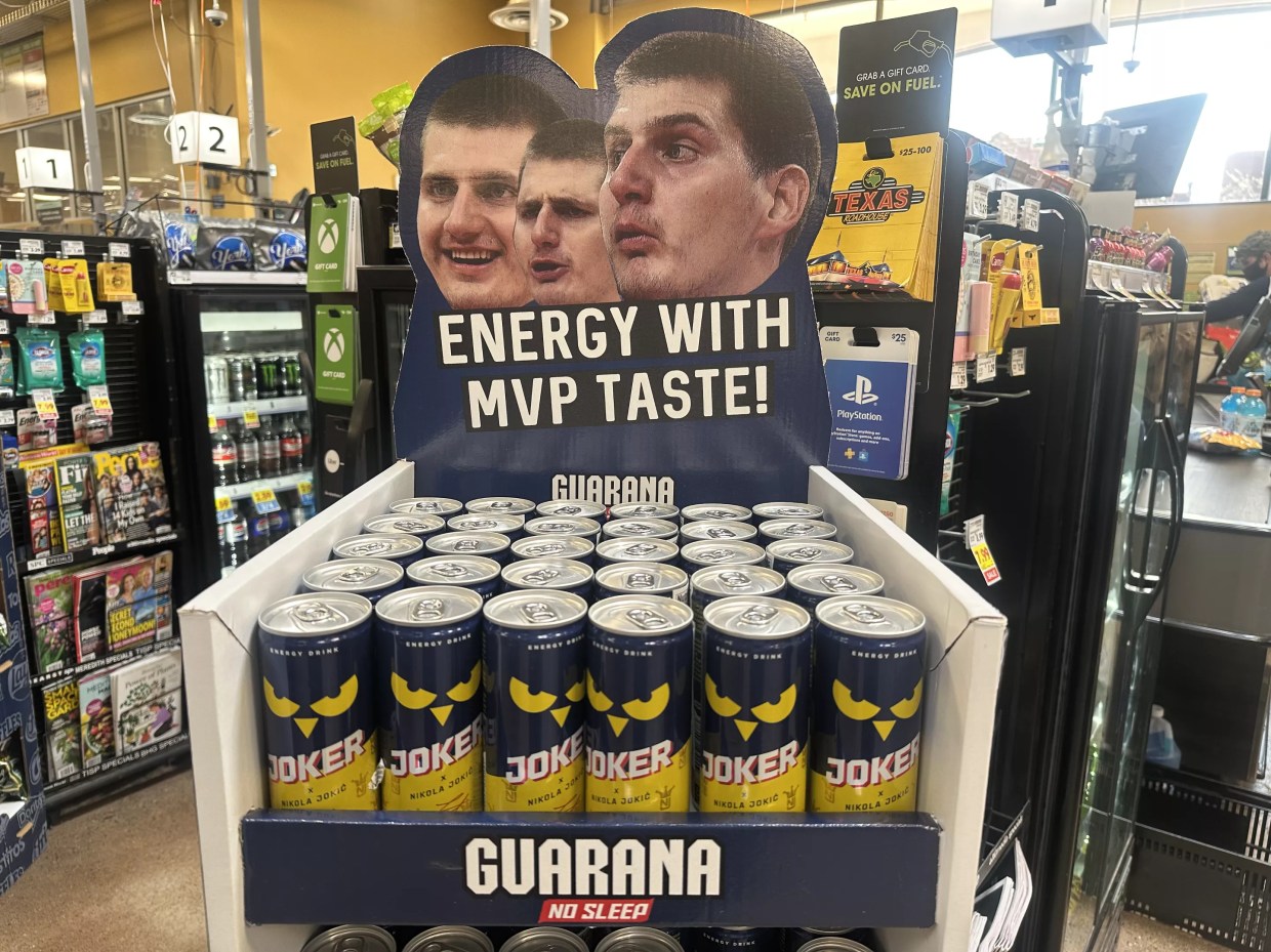 No Joke: Nikola JokiÄ‡ Line of Energy Drinks Hit Colorado Stores