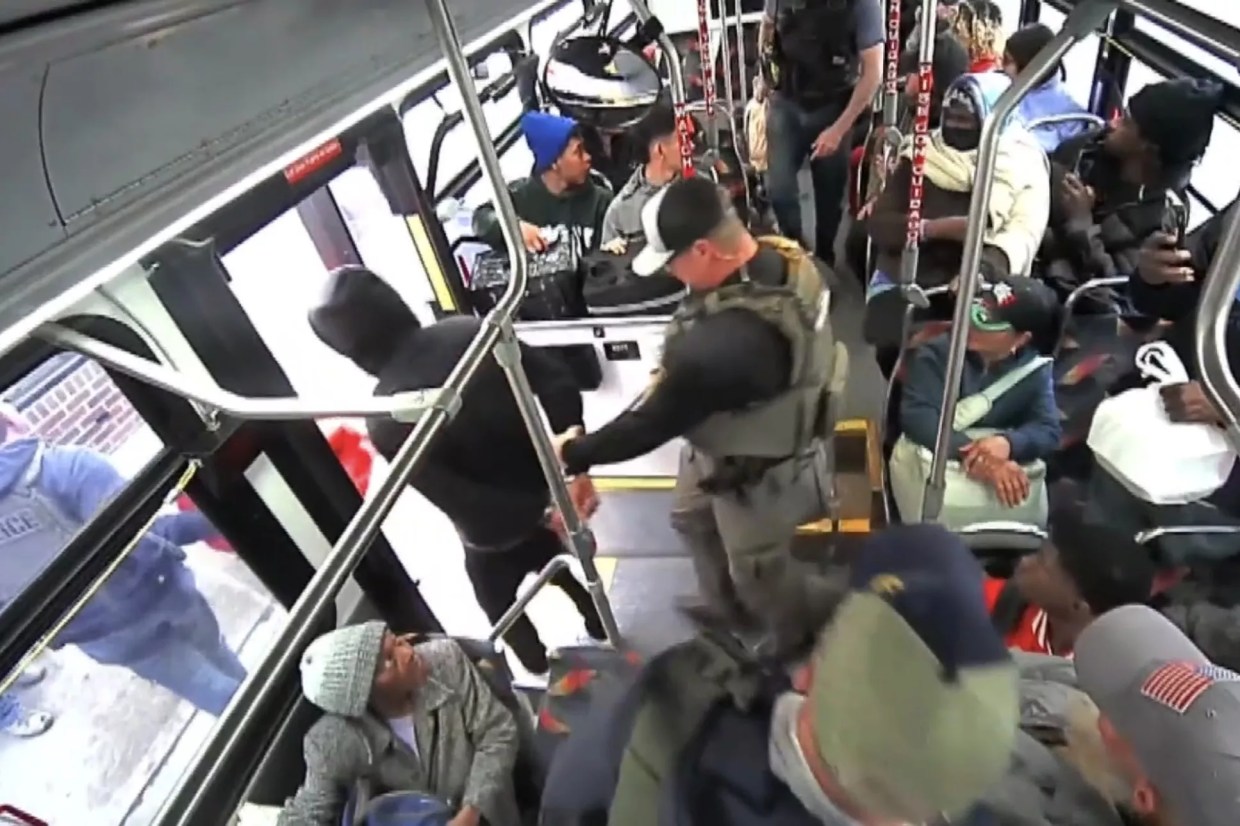 Video: Aurora ICE Facility Escapee Captured on RTD Bus