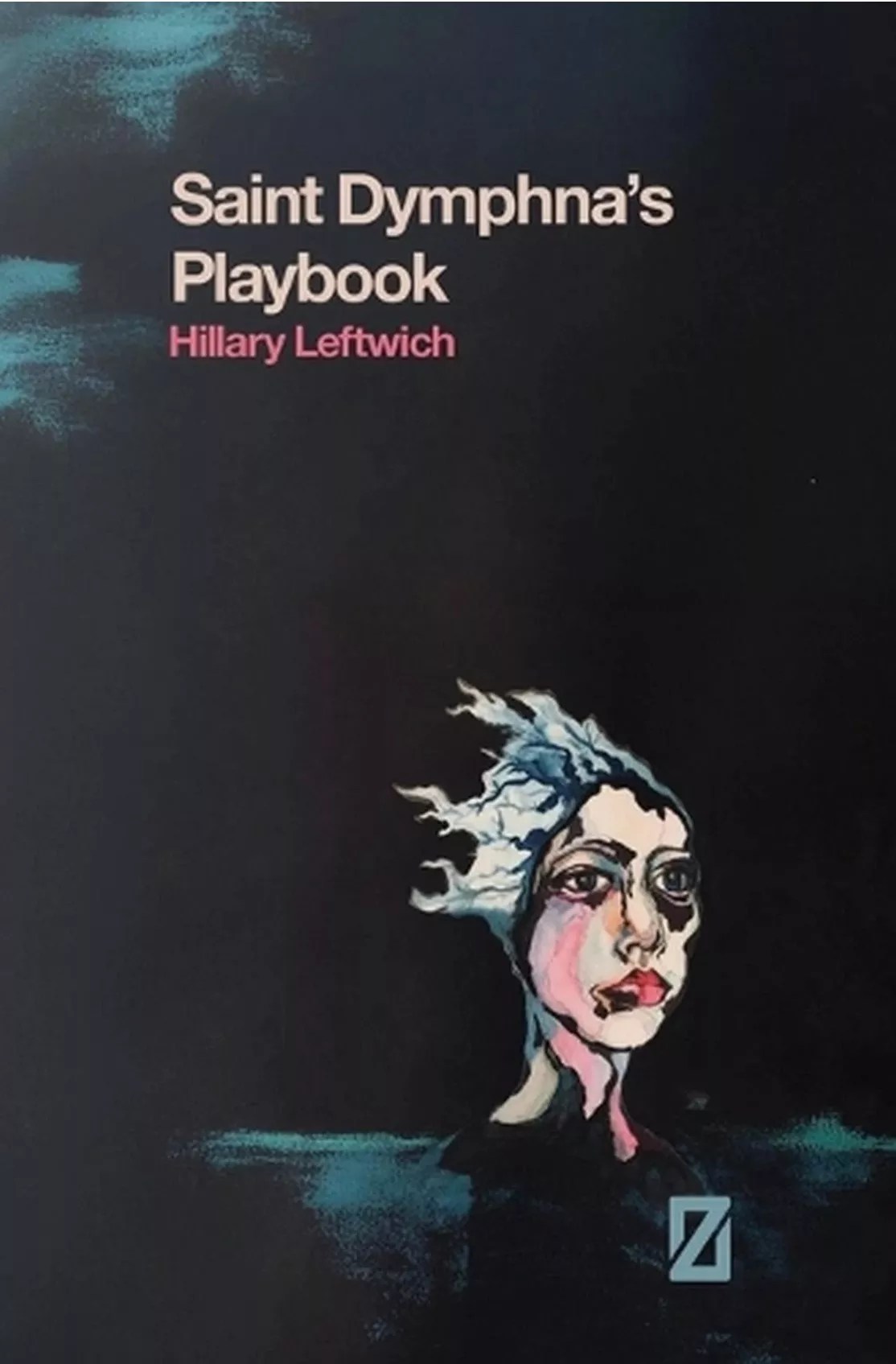 A drawing of a person on the cover of a book