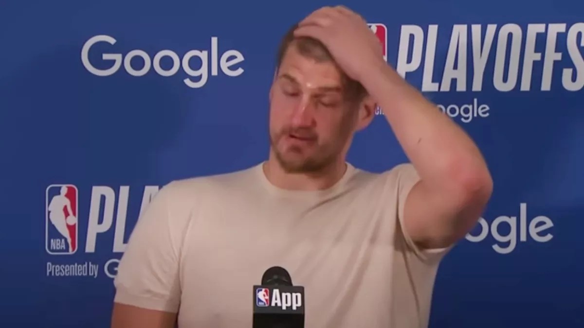 Nikola Jokic in post-game press conference after loss