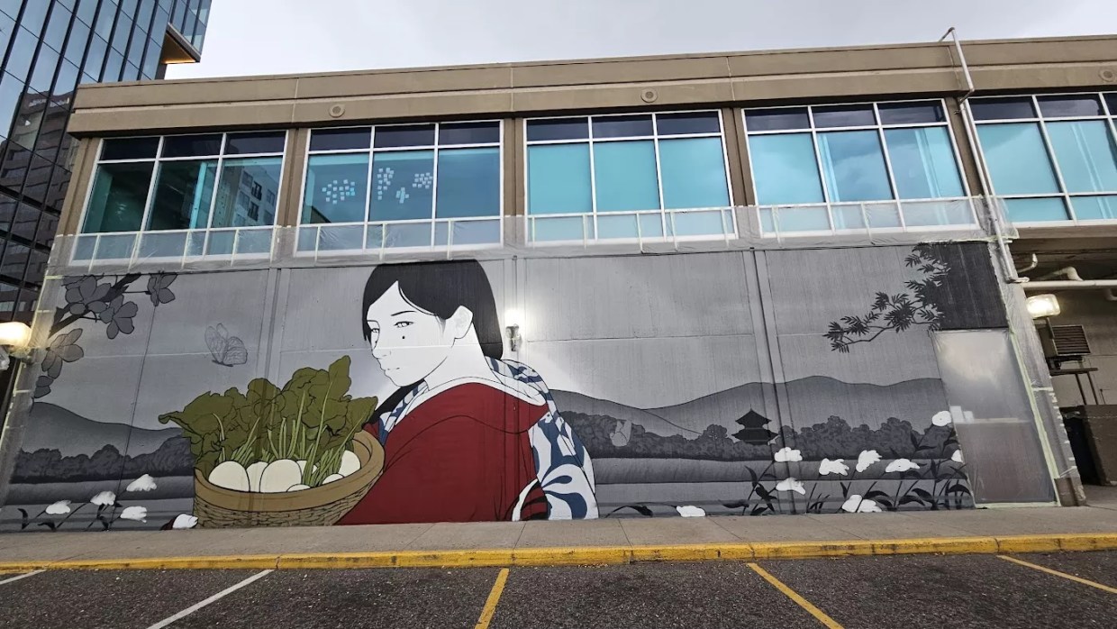 Roots That Run Deep: Sakura Square Receives $10,000 for Two New Murals