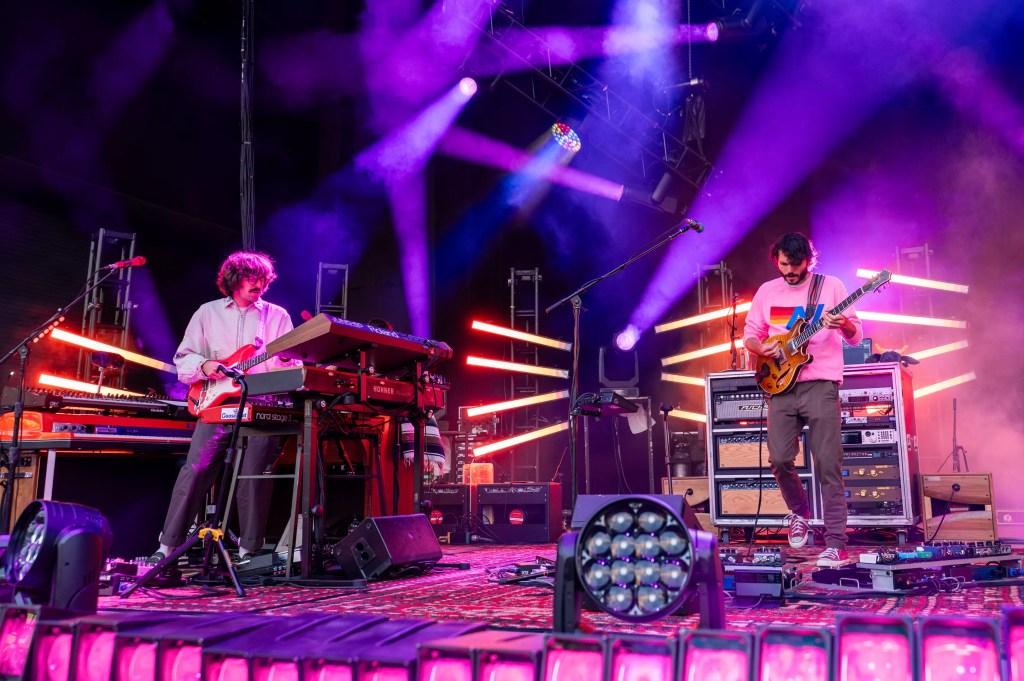 Goose on stage at Fiddler's Green