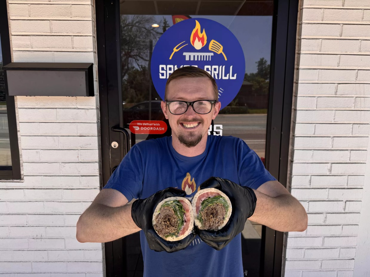 Samos Grill Food Truck Is Parked at an Aurora Brick-and-Mortar Home