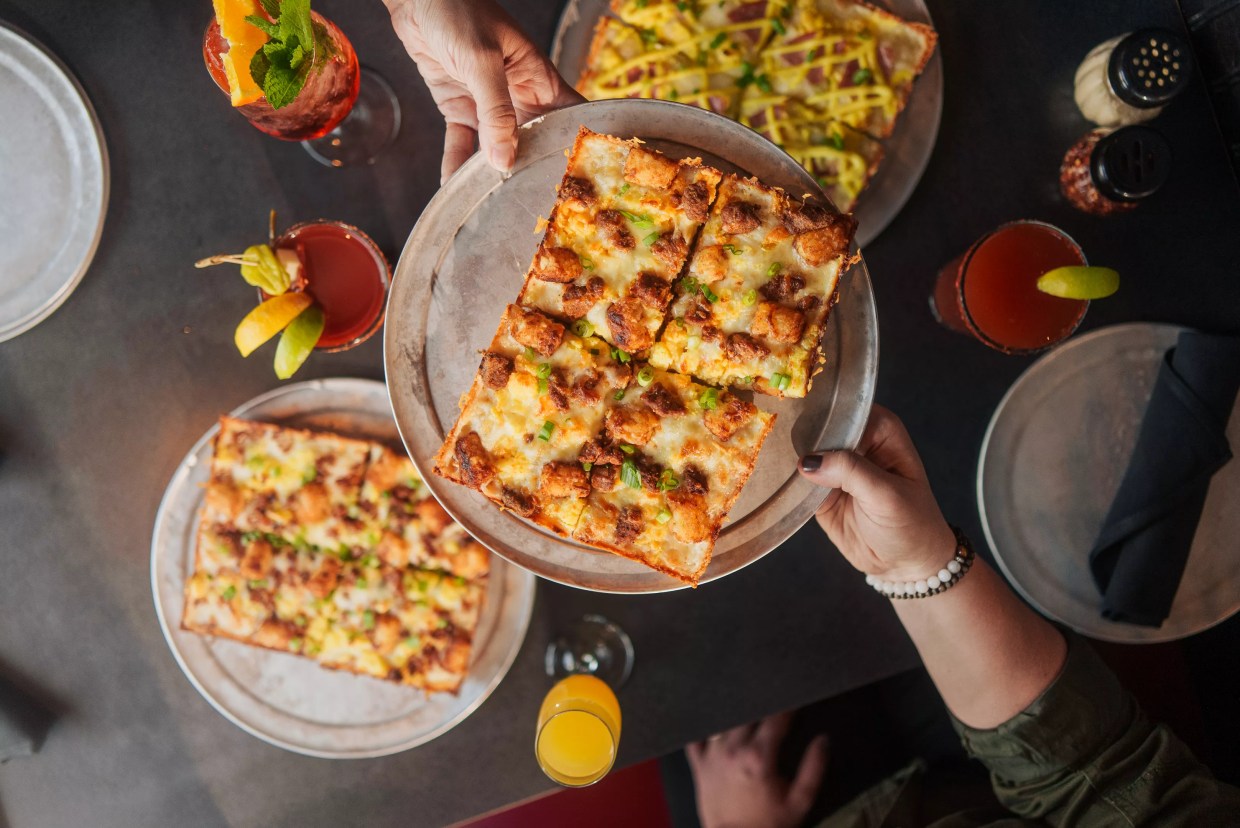 Detroit-Style Brunch Pizzas Now at Via 313