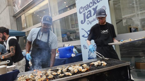 The Big Eat Was a Big Success, With Seventy Local Restaurants Serving Samples