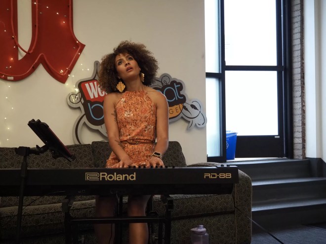 Dzirae Gold Brought Profound Jazz Singing and Stories to Our Office: Video