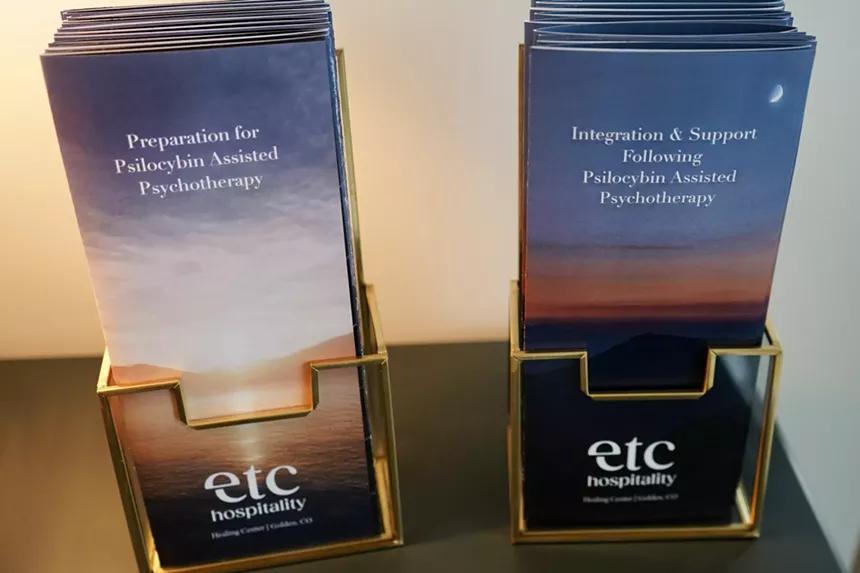 psilocybin therapy pamphlets