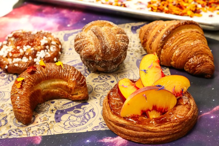 various pastries