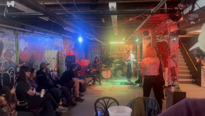 concert in a basement